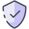 آیکون امنیت پیشرفته و حفاظت گروه توسط ربات وال